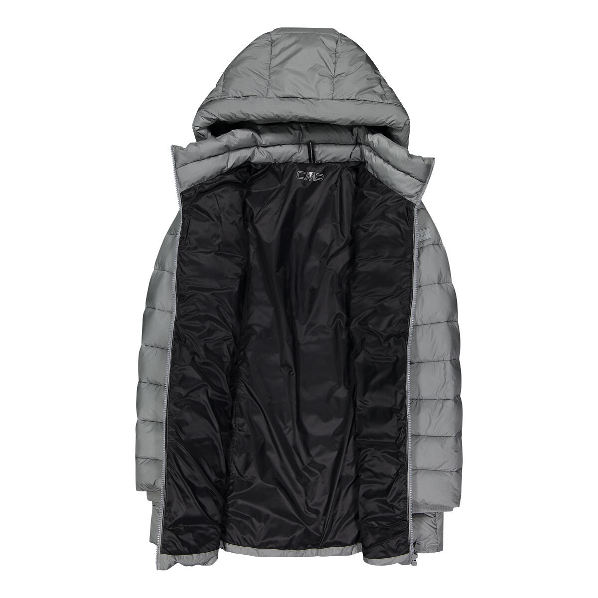 Doudoune à capuche longue femme CMP 2/7