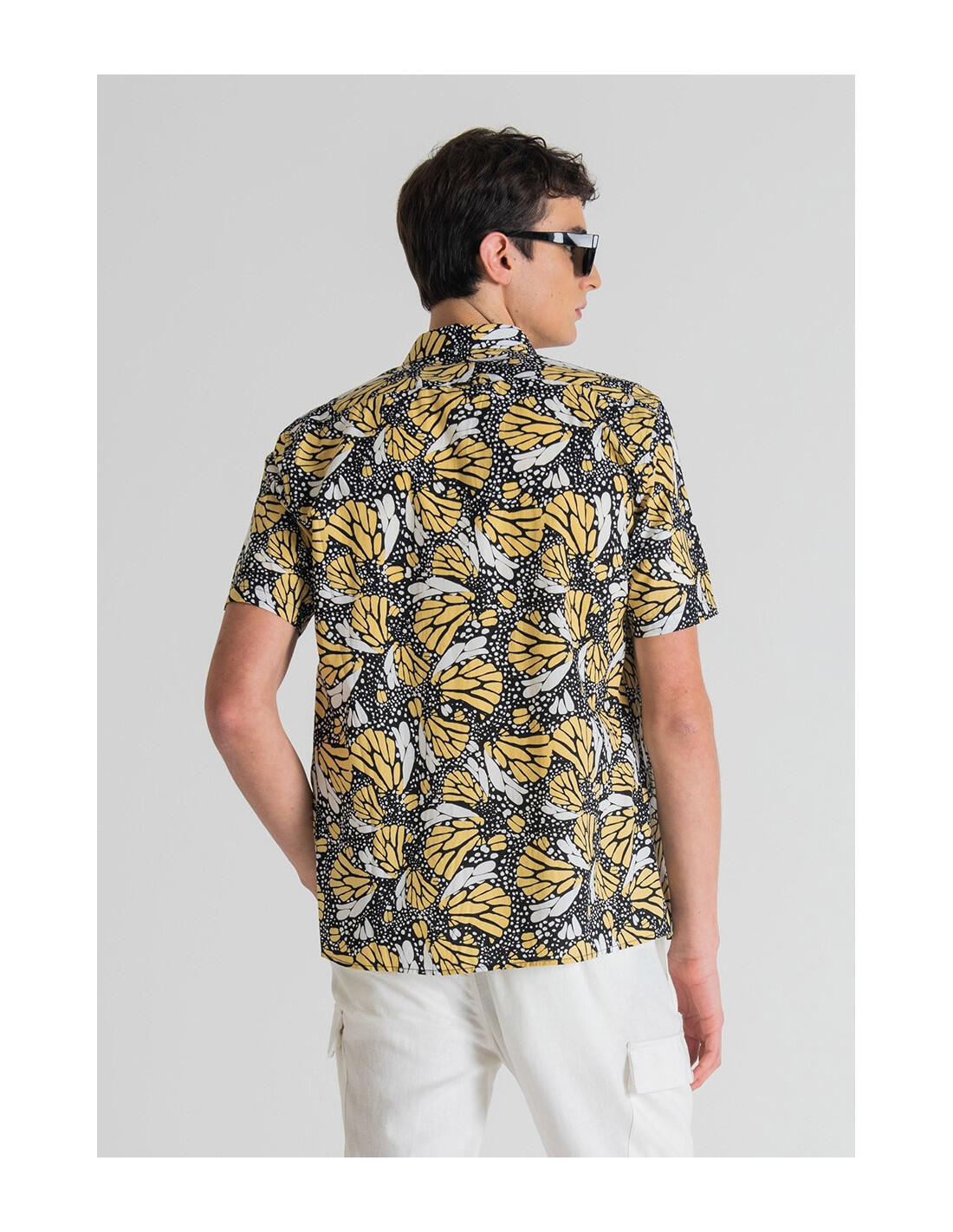 ANTONY MORATO MMSS00169-FA430505 - Camicia a maniche corte 3/4