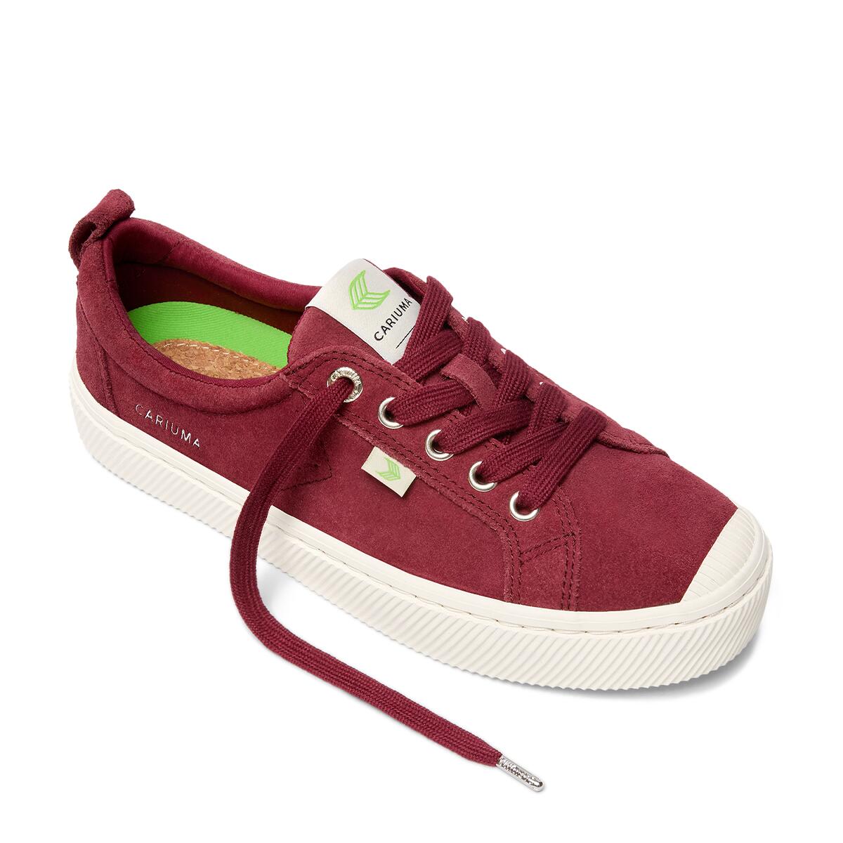 Trampki skórzane Cariuma OCA Suede Cabernet