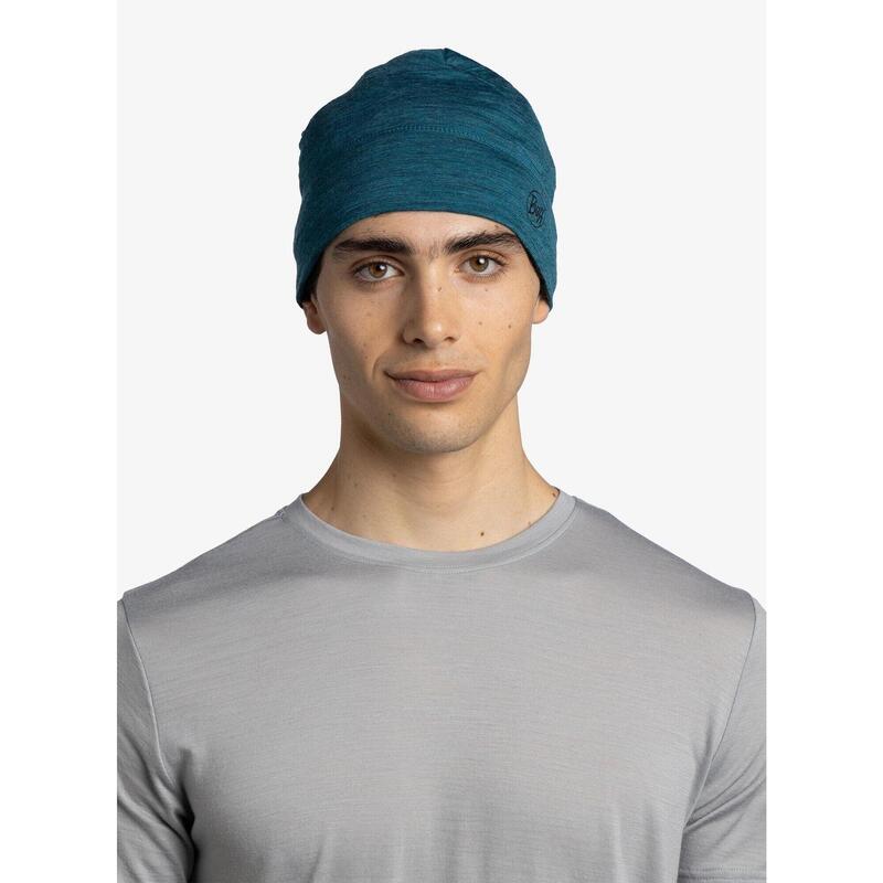 Czapka termoaktywna Buff Lightweight Merino Beanie - solid teal