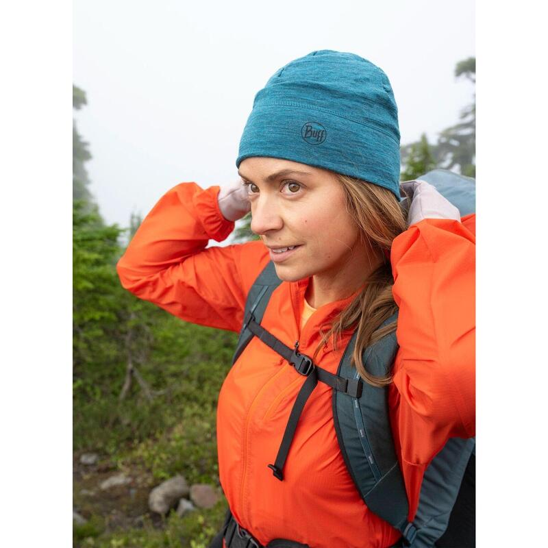 Czapka termoaktywna Buff Lightweight Merino Beanie - solid teal