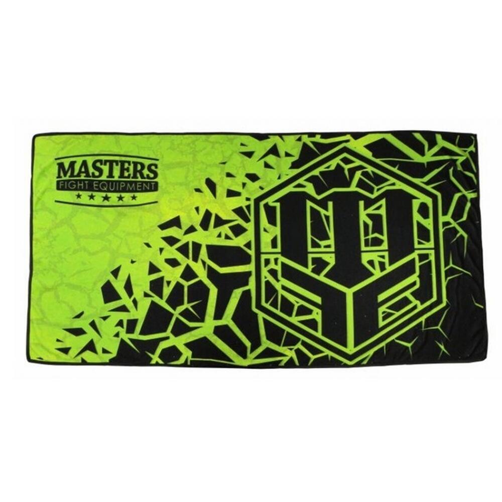 Printed Sports Towel (Green/Black)