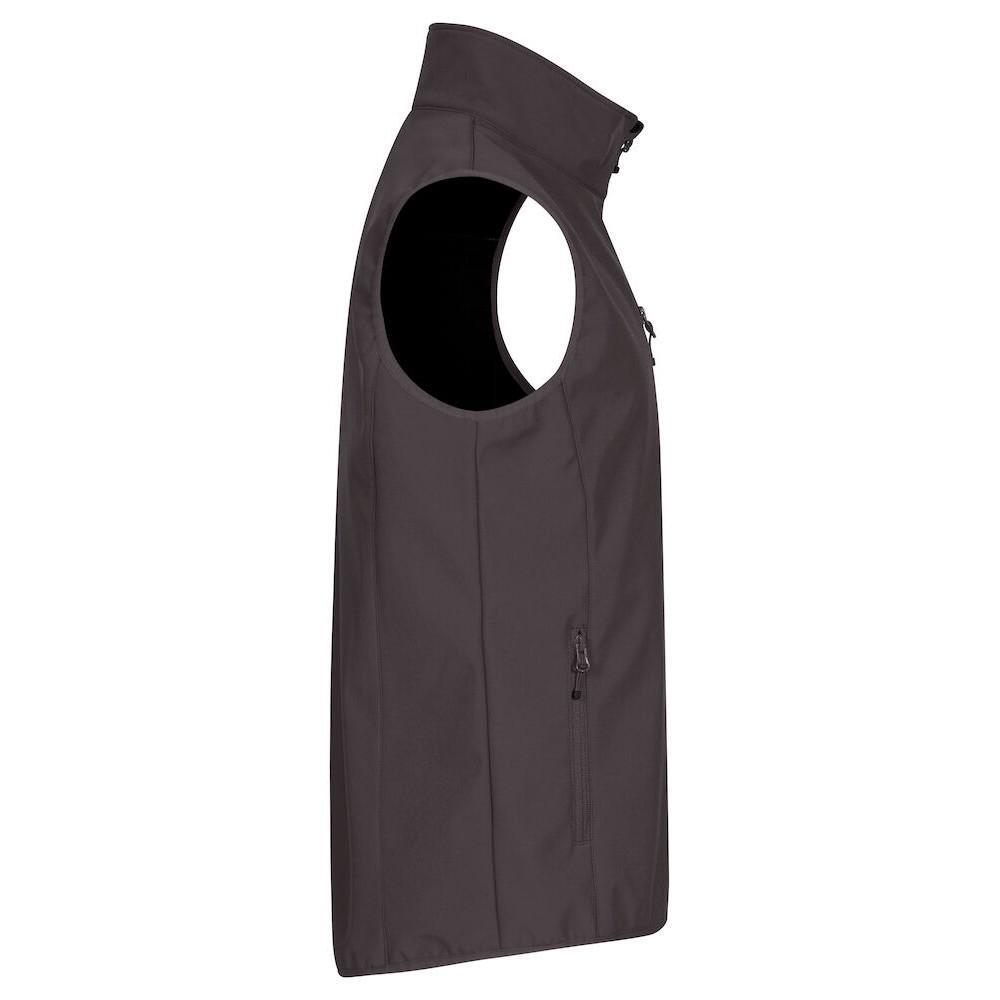 "Classic" Softshelljacke für Herren Dunkelgrau 4/4