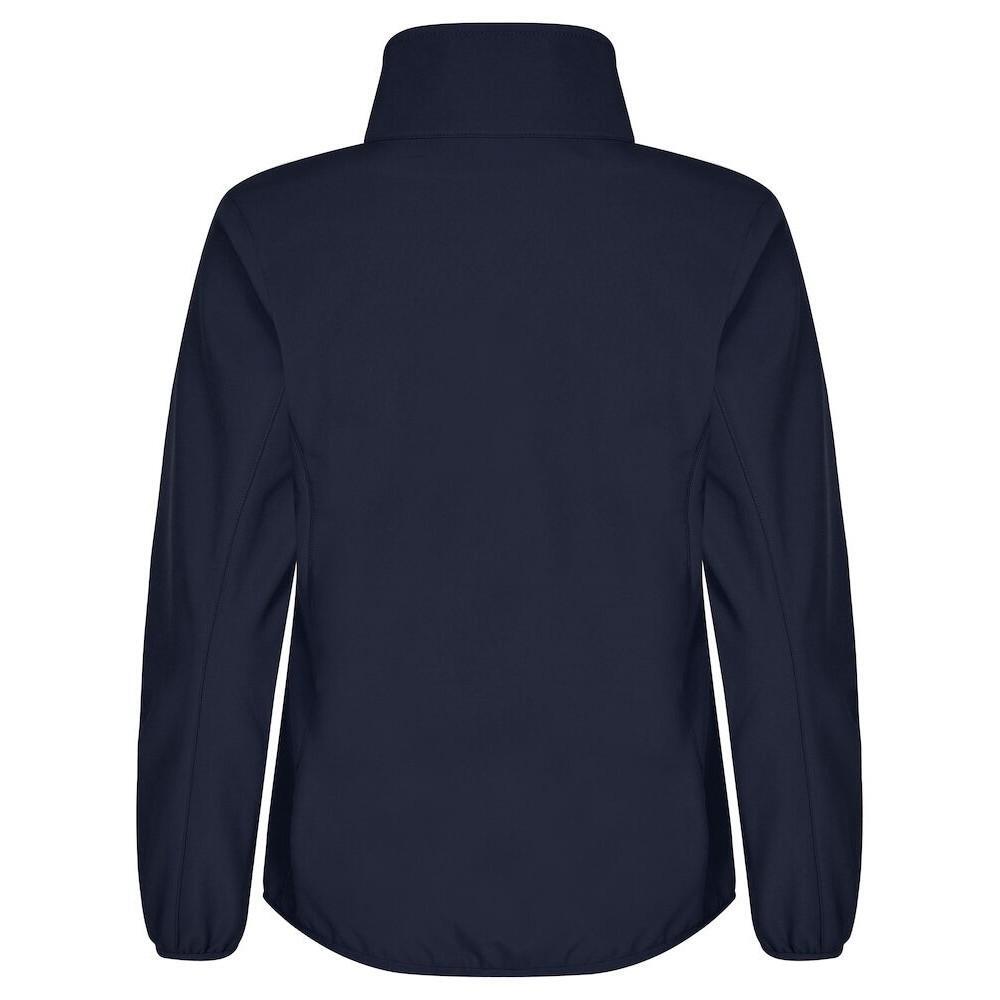 Giacca Soft Shell Donna Clique Classic Blu Navy Scuro 2/4
