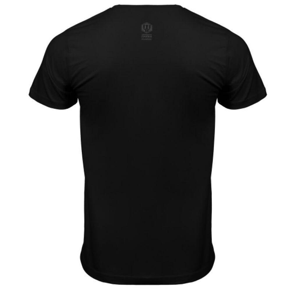 Katoenen herenTshirt (Zwart) 2/2