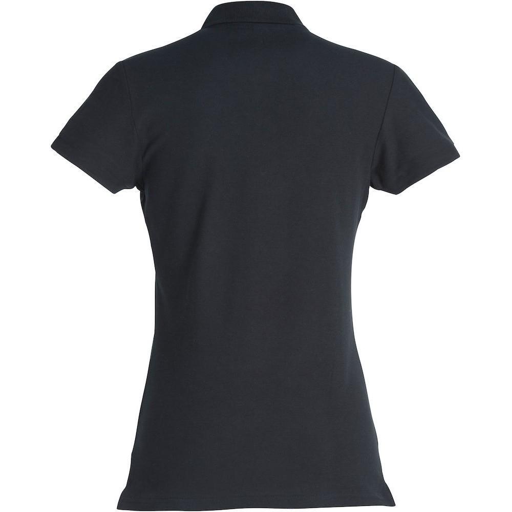 Maglietta Polo Semplice Donna Clique Basic Nero 2/4
