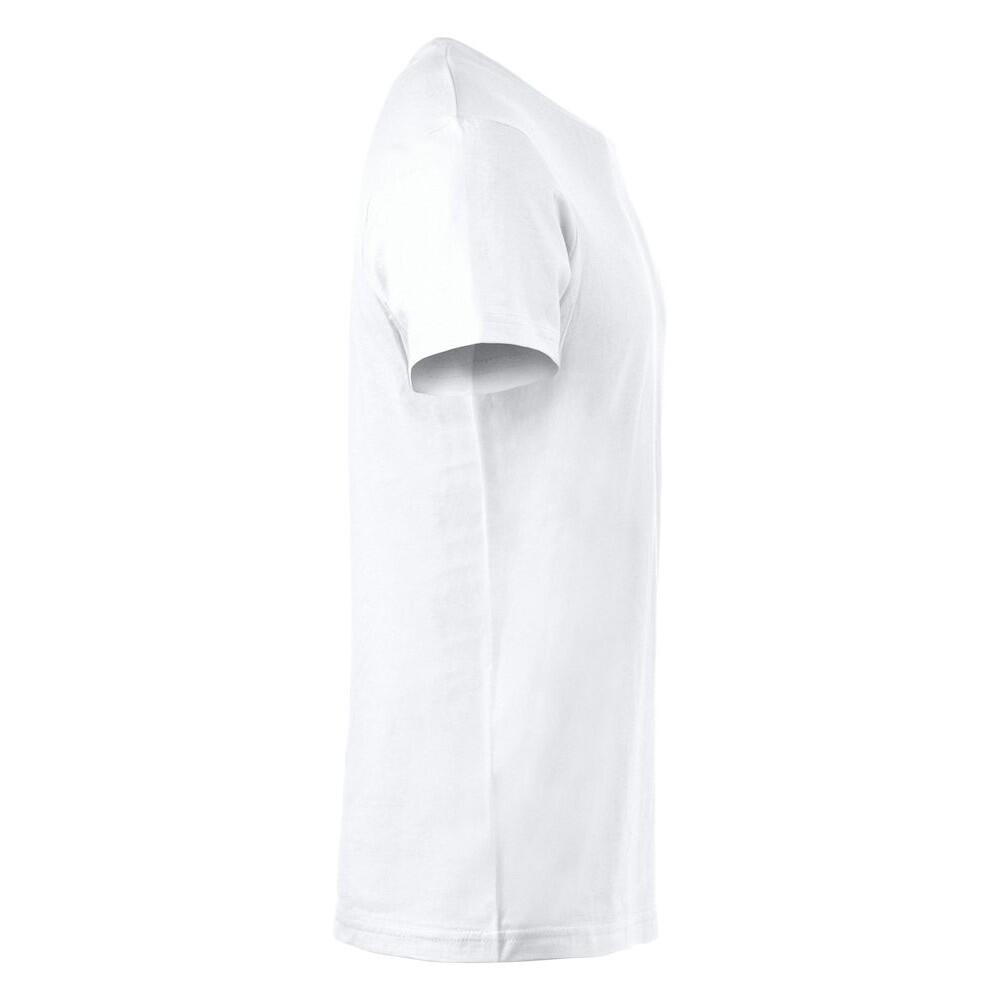 Mens Basic TShirt (White) 4/4
