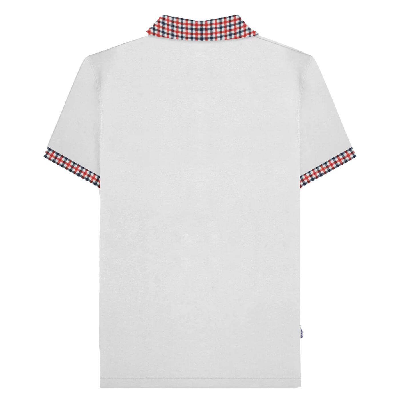 "SS25" Poloshirt für Herren Weiß 2/3