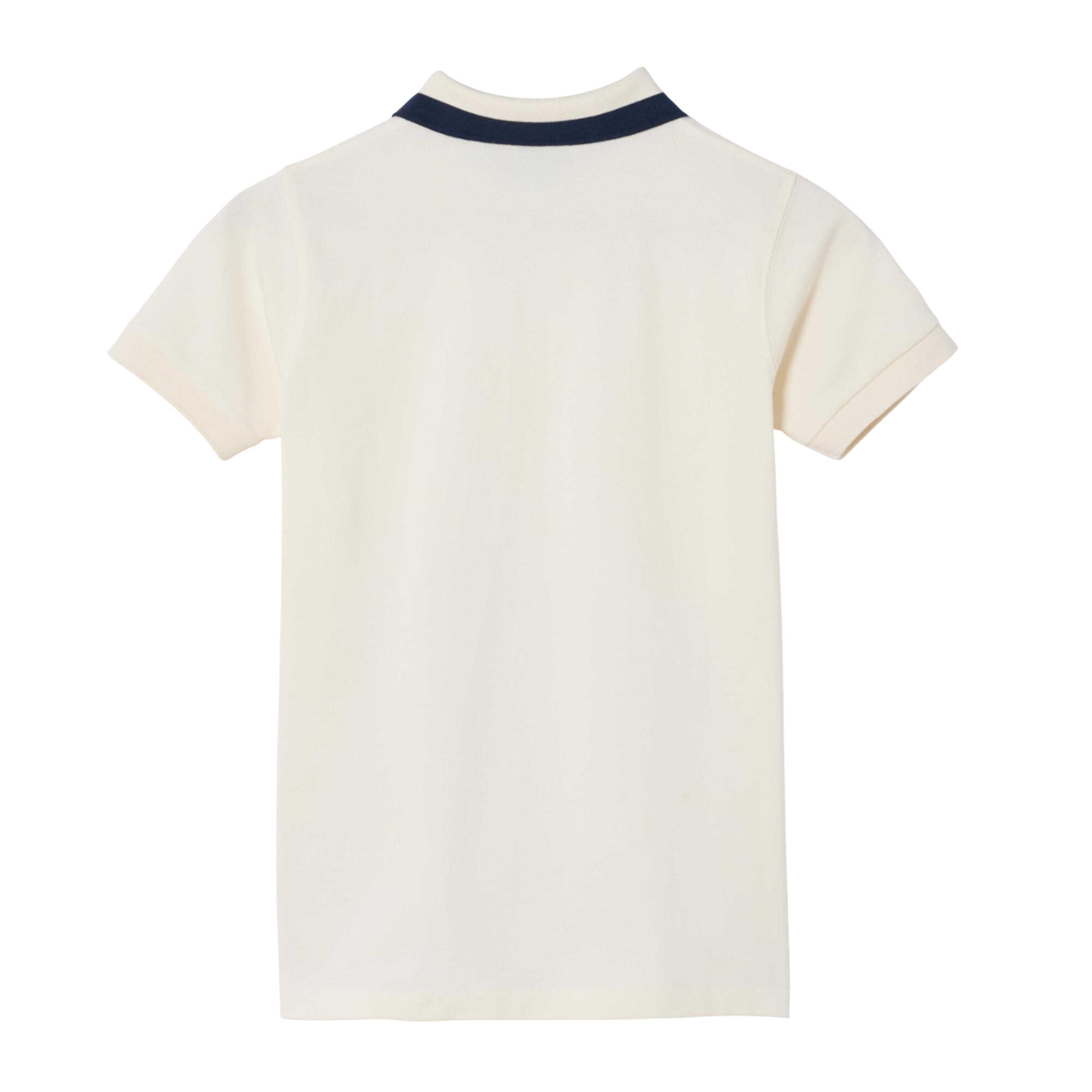 Polo TEINA Garçon (Blanc Cassé) 2/4