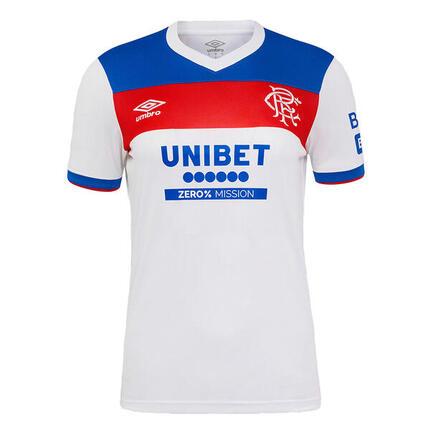 Maillot Extérieur Manches Courtes Motif/style Rangers FC 25/26 Femme (Blanc /