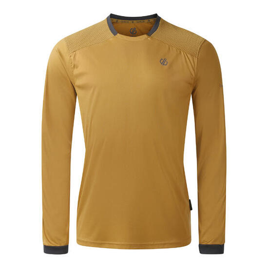 Tshirt Manches Longues TRACKSTAND ACE Homme (Marron Bois)