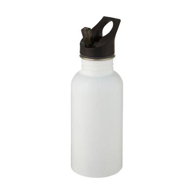 Lexi roestvrijstalen waterfles (wit/zwart)