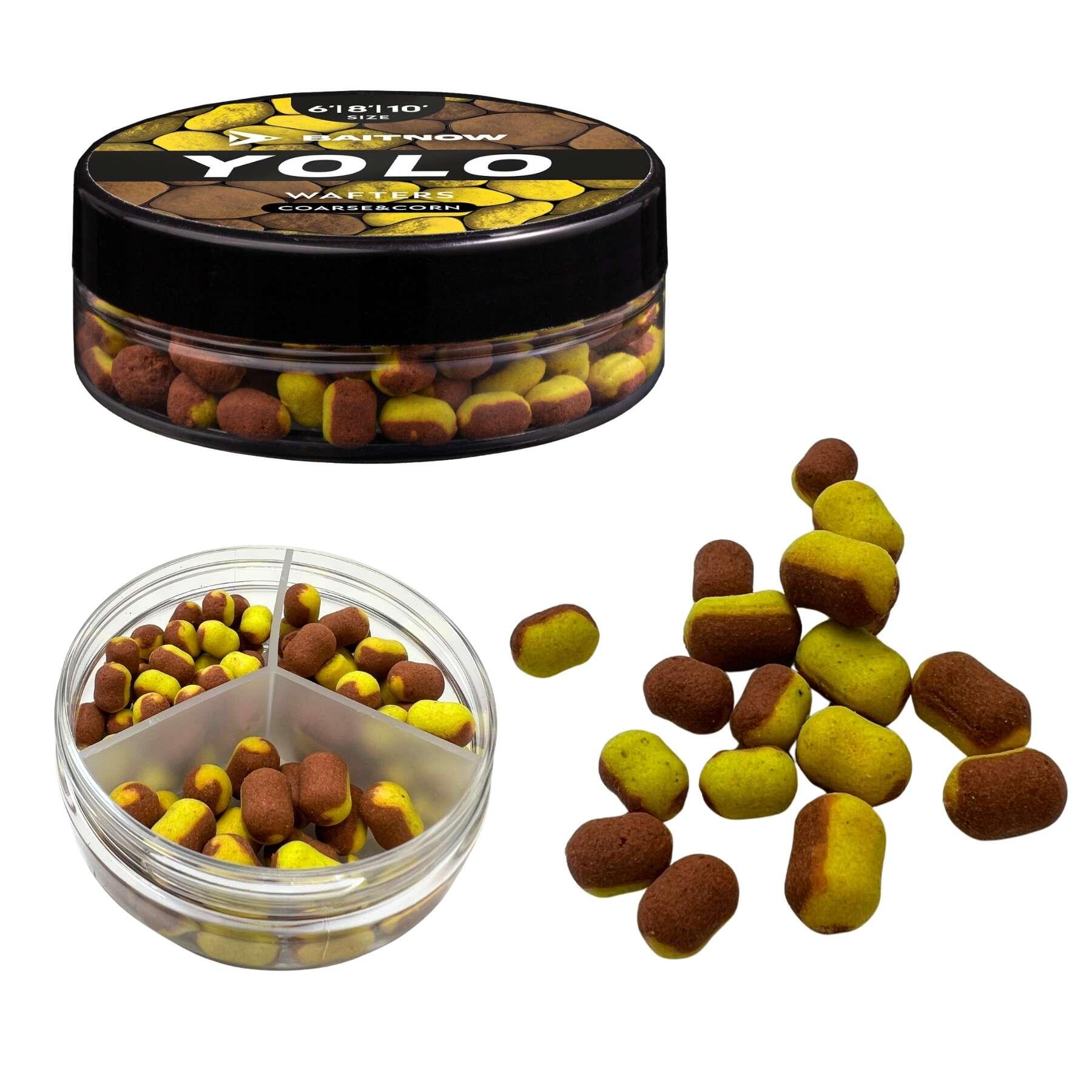 Cebo Method Feeder Wafters Bicolor Maíz Coarse Yolo 2/6