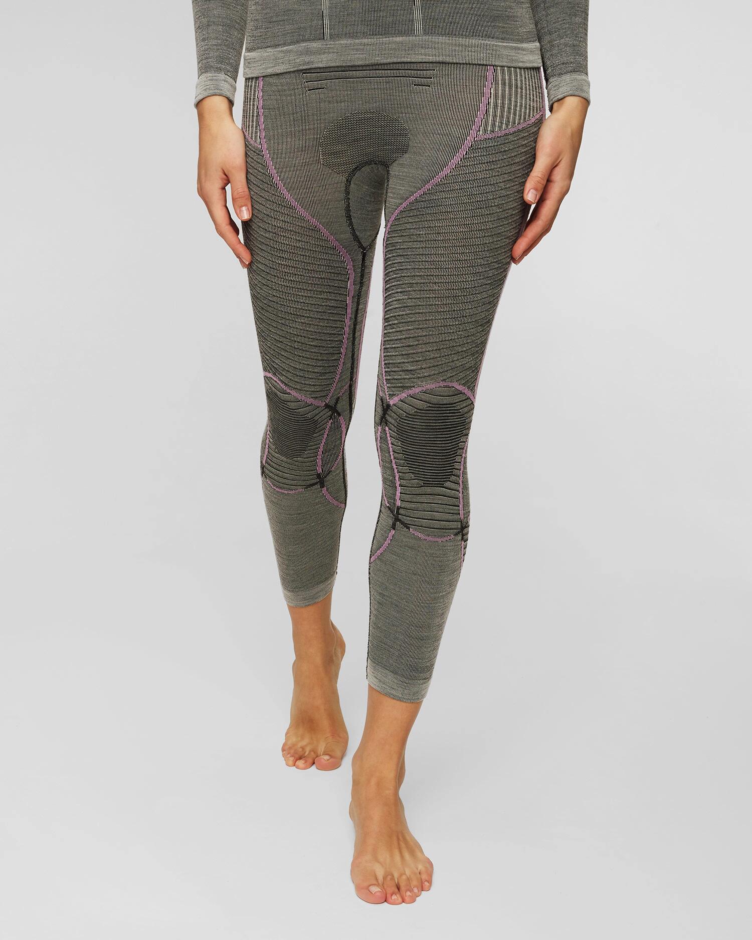 Leginsy termoaktywne damskie X-Bionic Merino Grey
