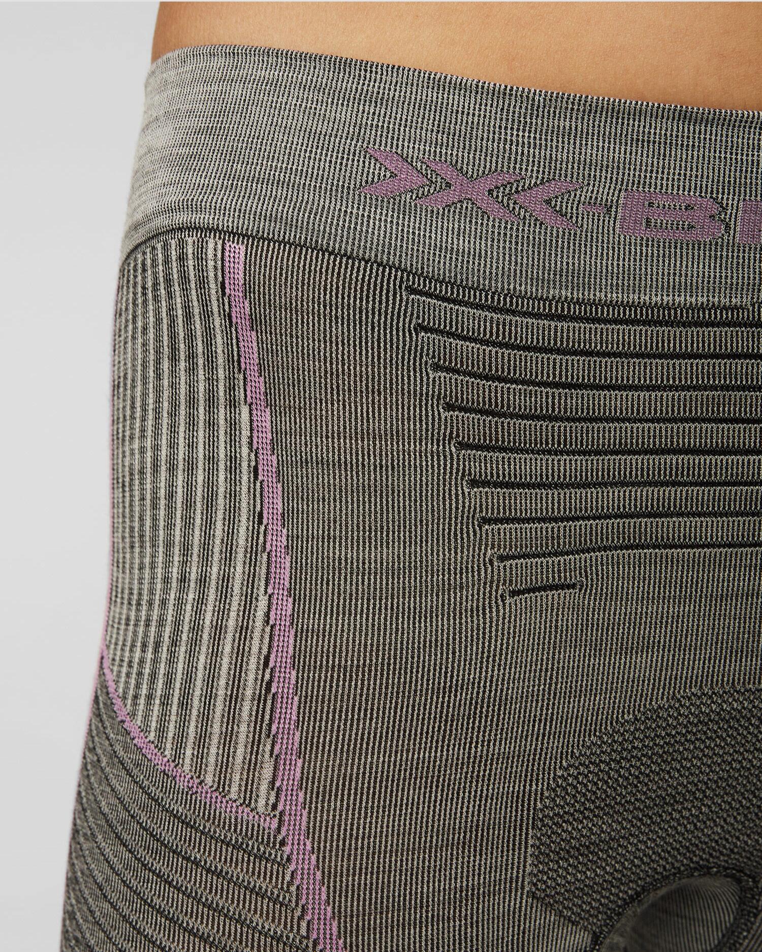 Leginsy termoaktywne damskie X-Bionic Merino Grey 5/5
