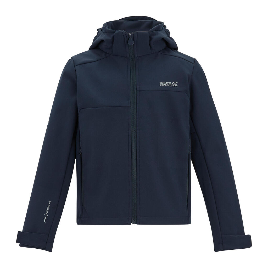 Childrens/Kids Acidity Soft Shell Jacket (Navy)