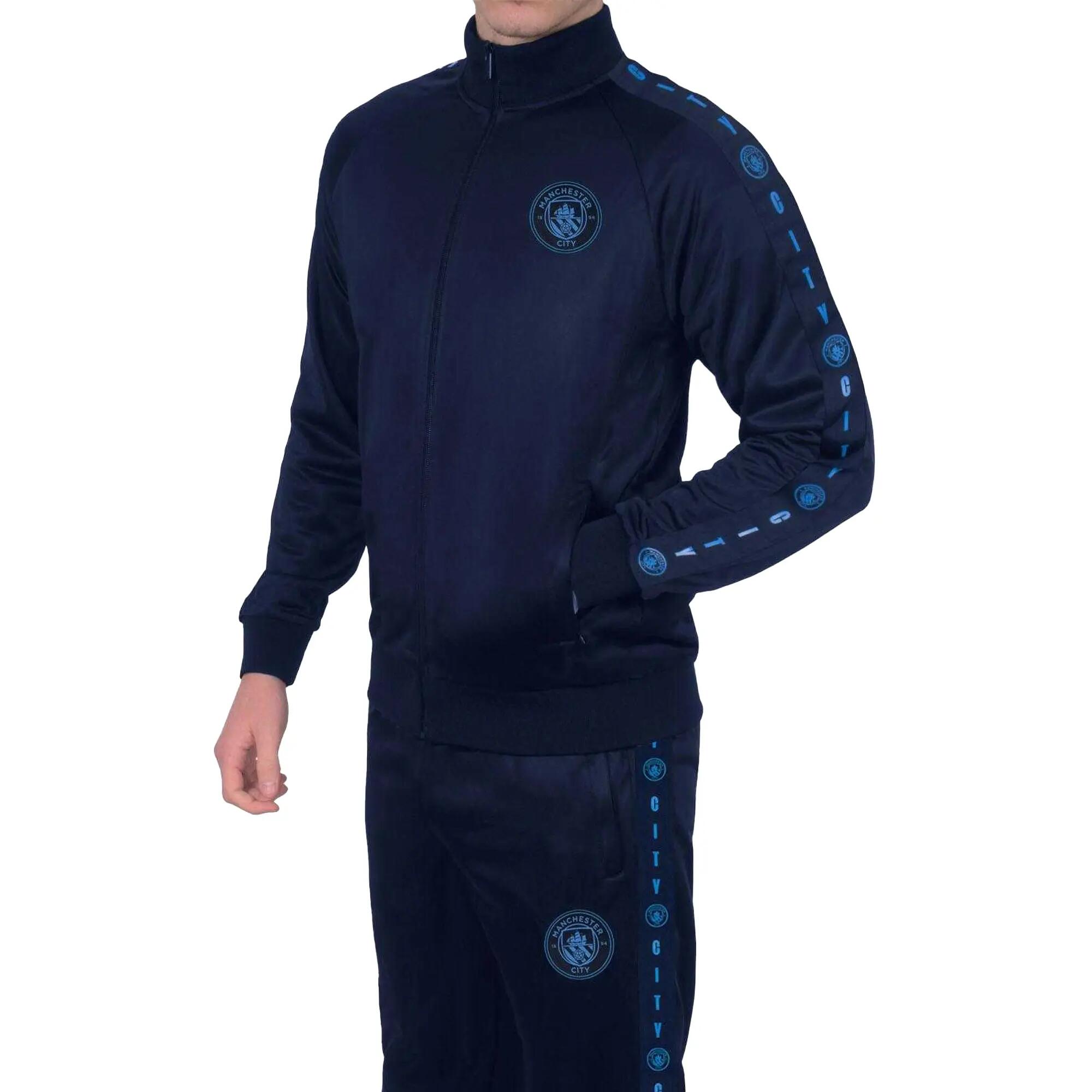 Mens Taped Tracksuit (Navy Blue) 2/7