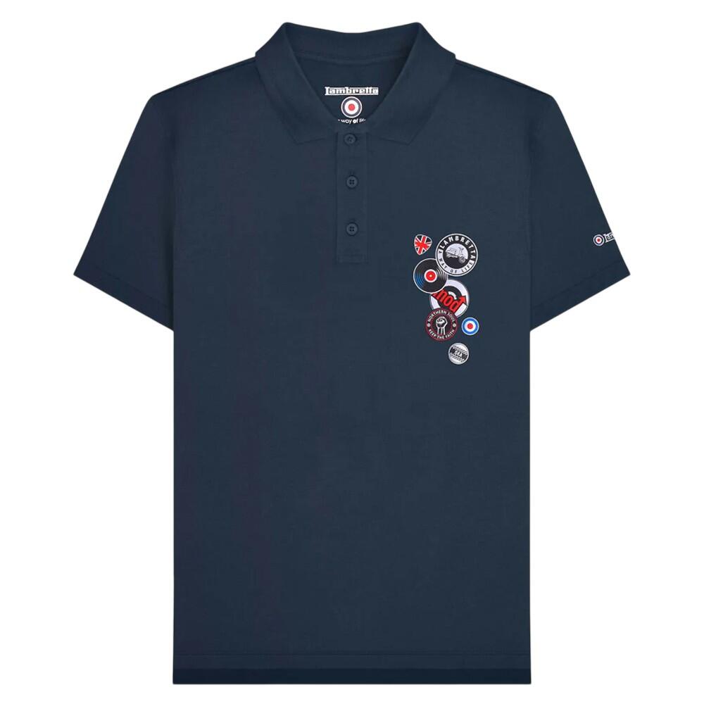 Poloshirt für Herren Marine 2/5