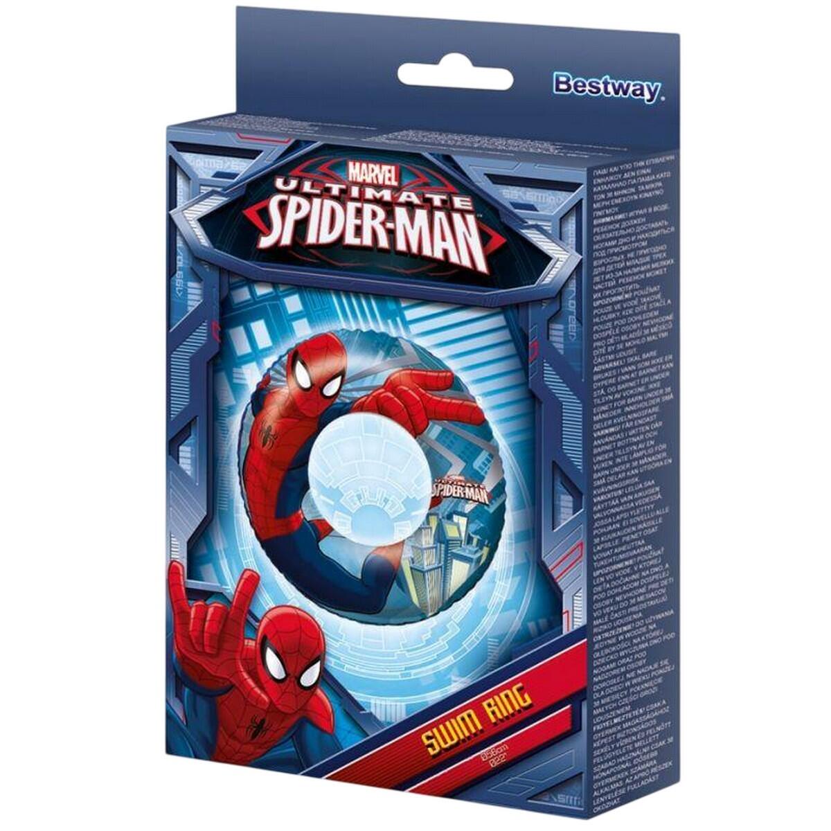 Anneau Gonflable Motif SpiderMan Enfant (Bleu / Rouge) Taille unique 2/2