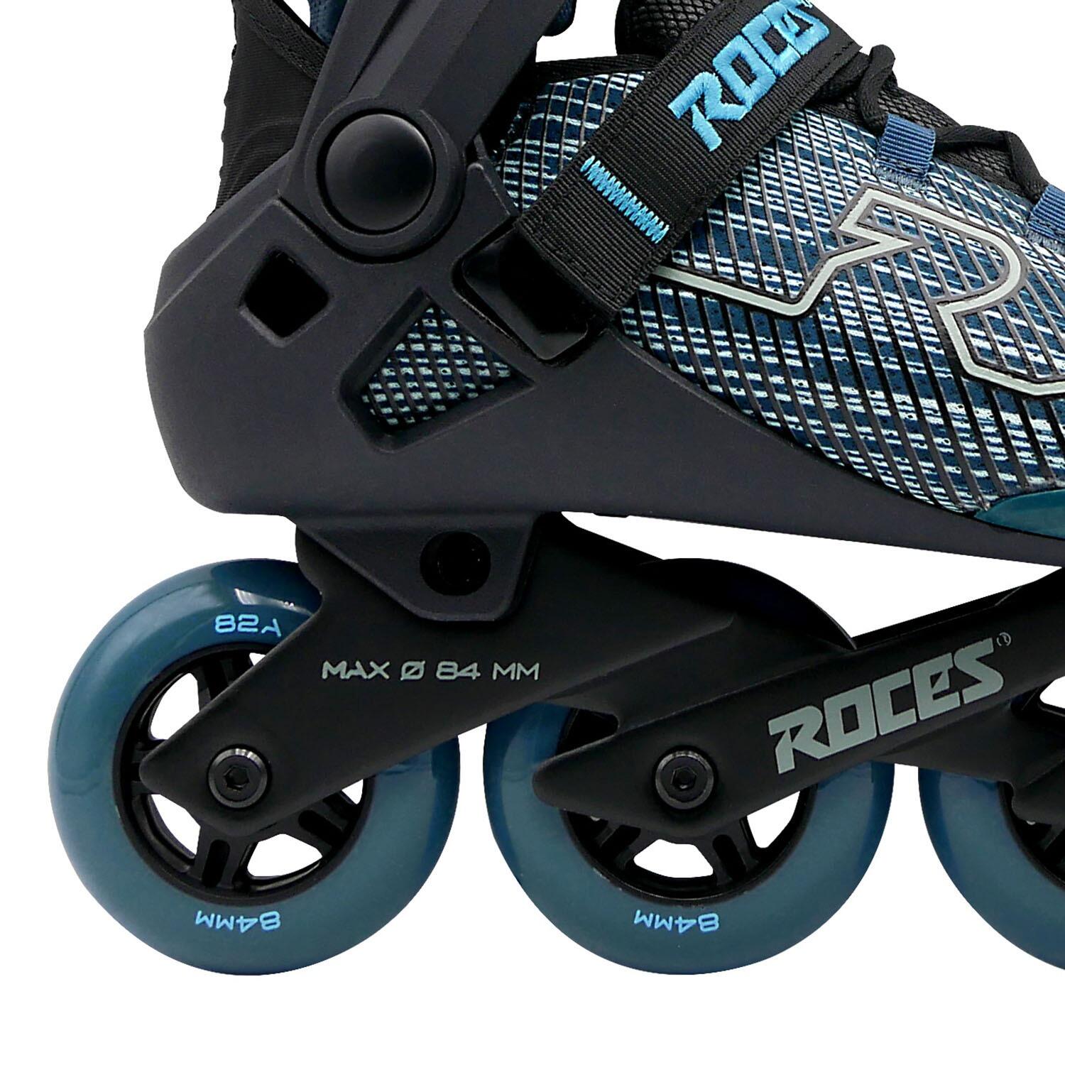 R-Evo 84 - Patins en ligne - Femme - Noir - Bleu - Vert 5/7