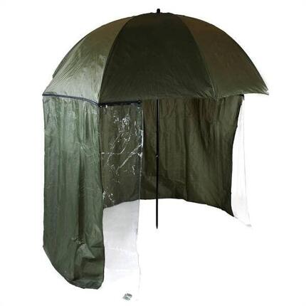 Parapluie Eco + tente 250 cm protection pluie/soleil