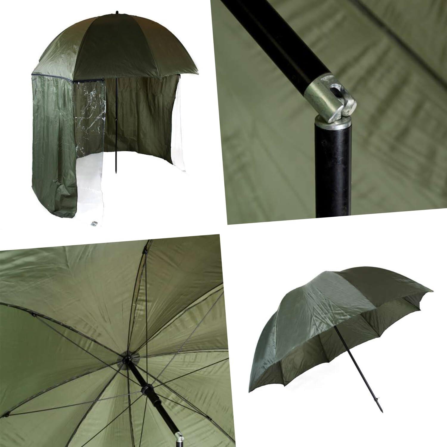 Eco Umbrella + tenda 250 cm protezione pioggia/sole pesca 6/7