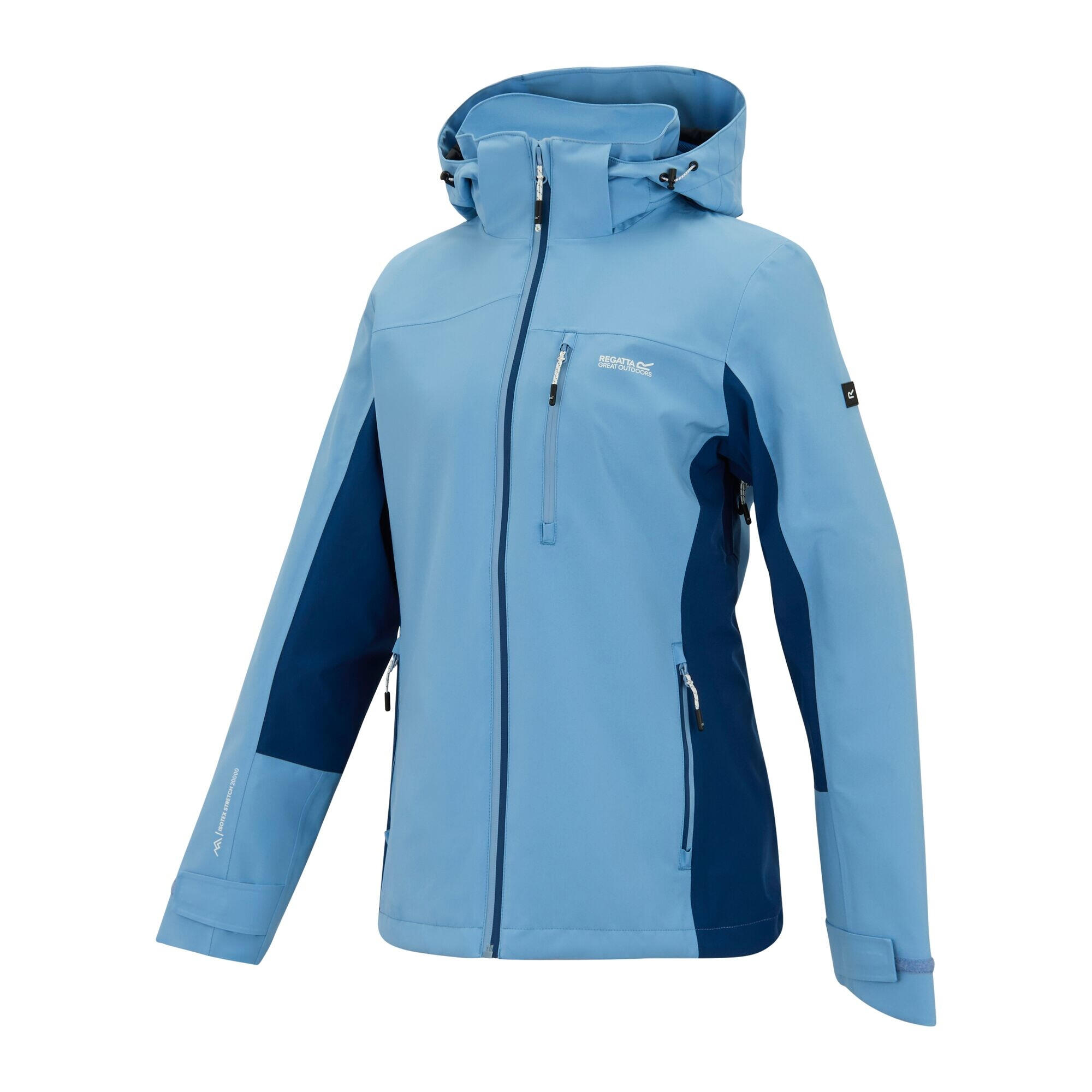 Veste Imperméable BOSFIELD Femme (Denim Délavé / Bleu Aviateur) 3/5