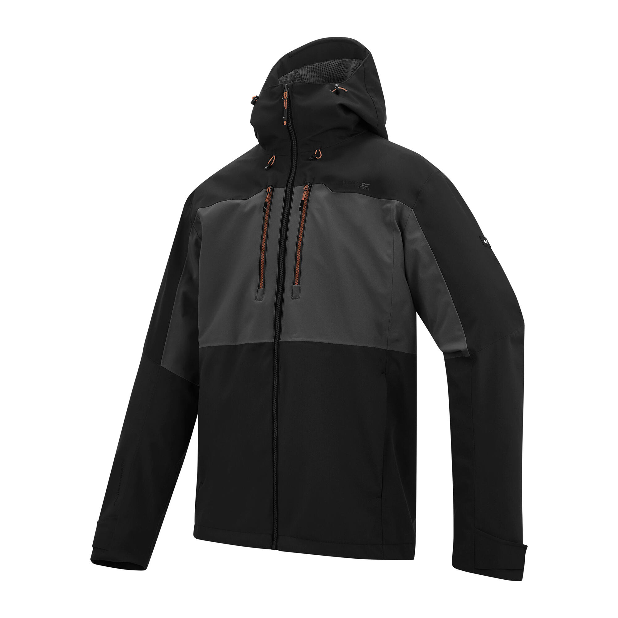 Veste Imperméable MALAND Homme (Cendre / Noir) 3/5