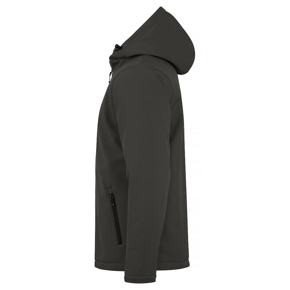 Giacca Soft Shell Imbottita Uomo Clique Grigio Scuro 3/6