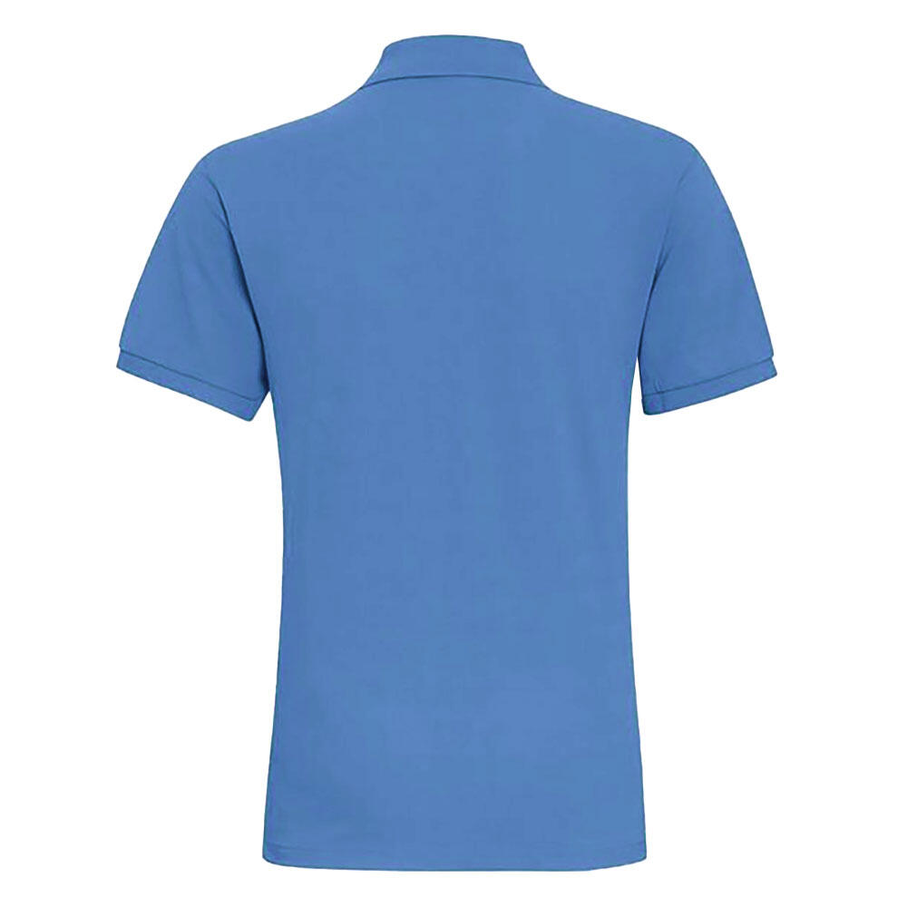 Mens Plain Short Sleeve Polo Shirt (Cornflower) 2/4