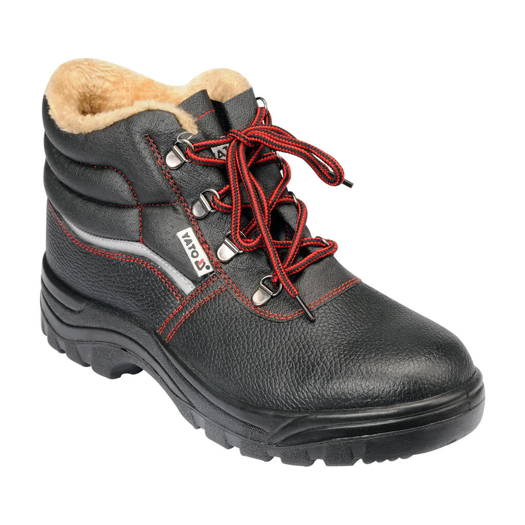 Unisex Adult Draft Tezu Full Grain Leather Safety Shoes (Black)