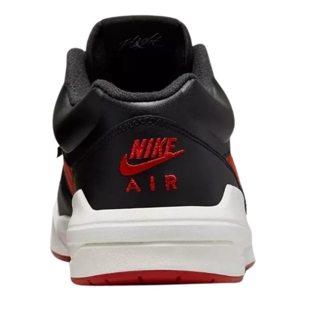 Scarpe Sportive Swoosh PelleDonna Nike Jordan Stadium 90 Nero Rosso Stampa 3/4
