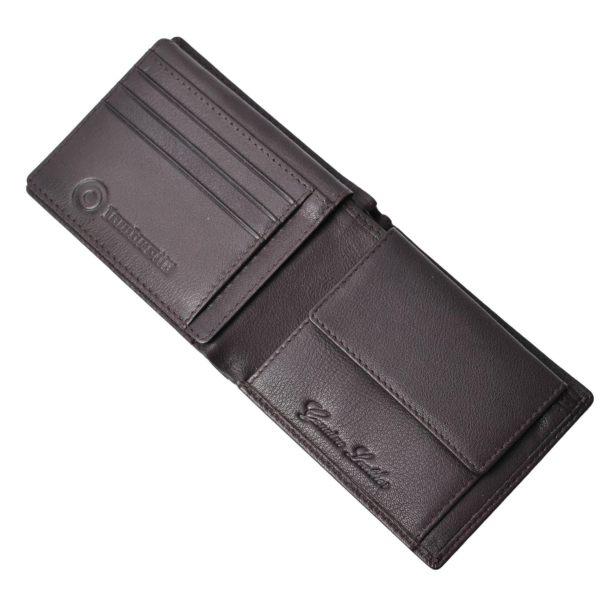 Portefeuille (Marron Foncé) Taille unique 3/3