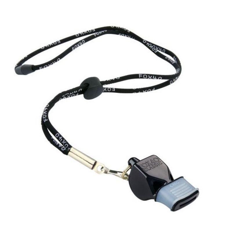CMG Official Classic Whistle and Lanyard (Black)