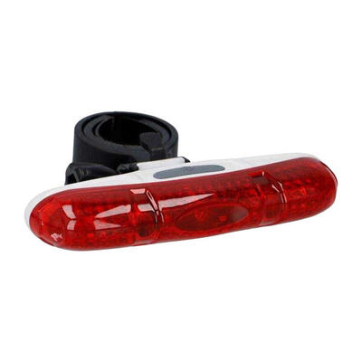 Led motorfiets achterlichten (rood/zwart)