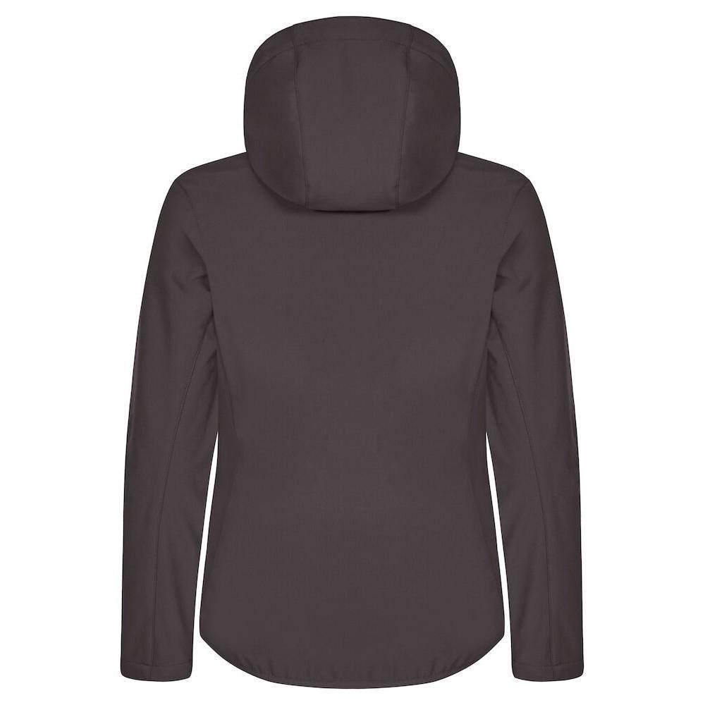 Giacca Soft Shell Donna Clique Classic Grigio Scuro 2/4