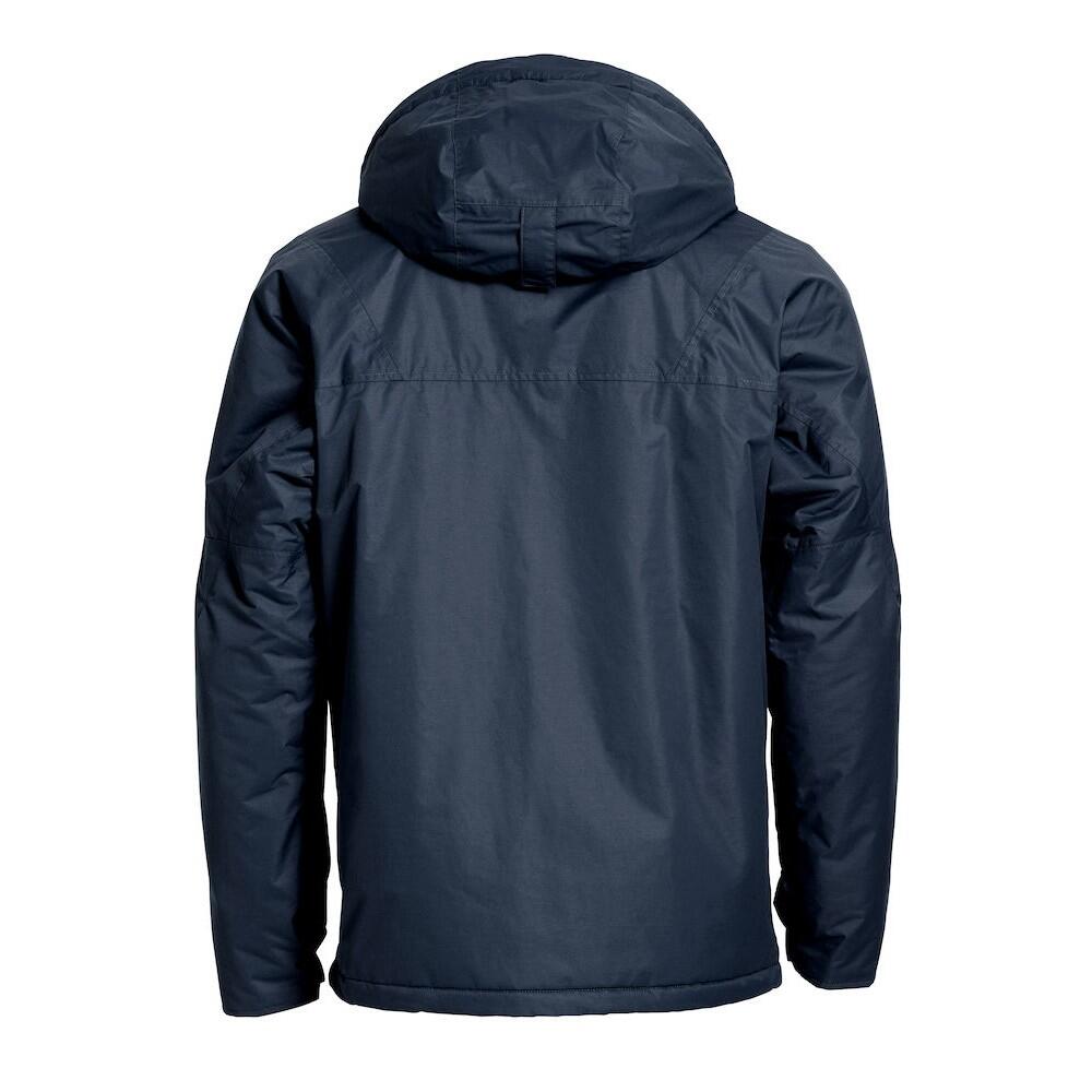 Giacca Impermeabile Uomo Clique Kingslake Blu Navy Scuro 3/6