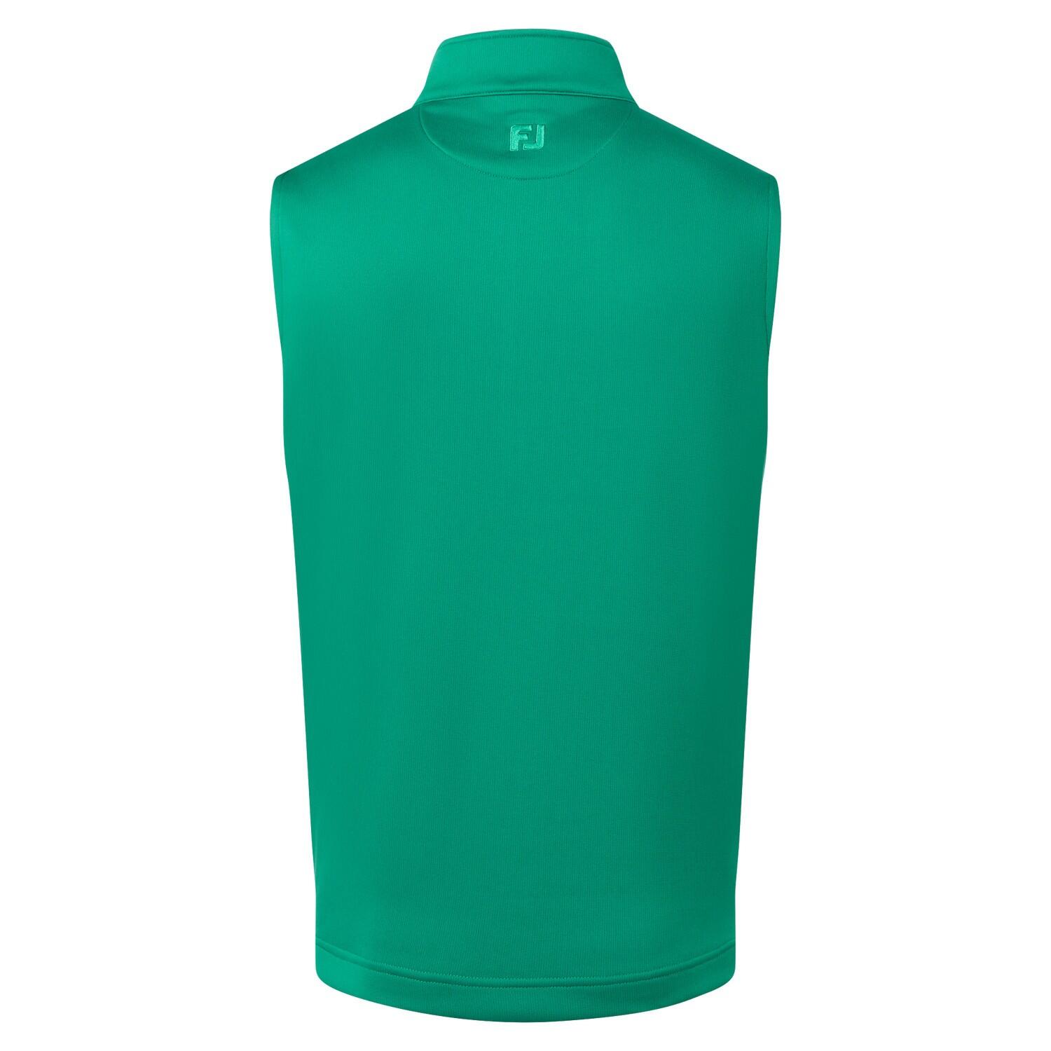 Chaleco Golf Footjoy Half-Zip Vest Hombre Verde 5/5