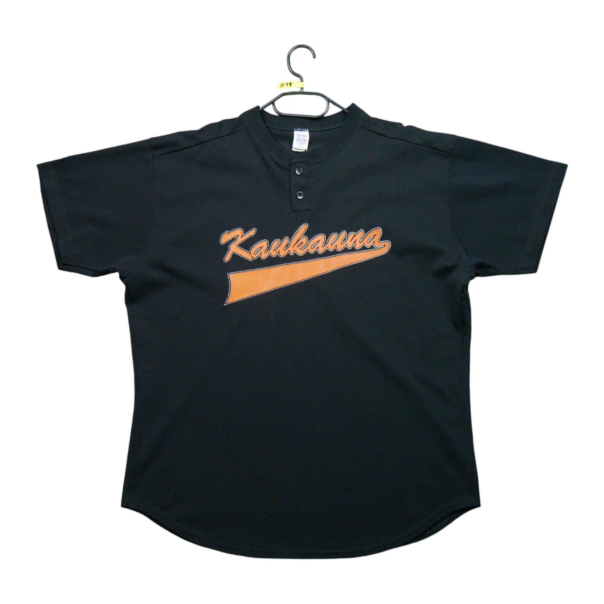 Segunda Vida - Camiseta de beisebol da Russell Athletic - Em bom estado 3/7