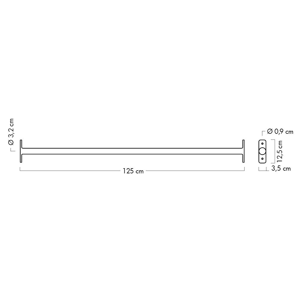 FIT Flexbar 125 - Máquina de fitness para exterior - rojo 3/4