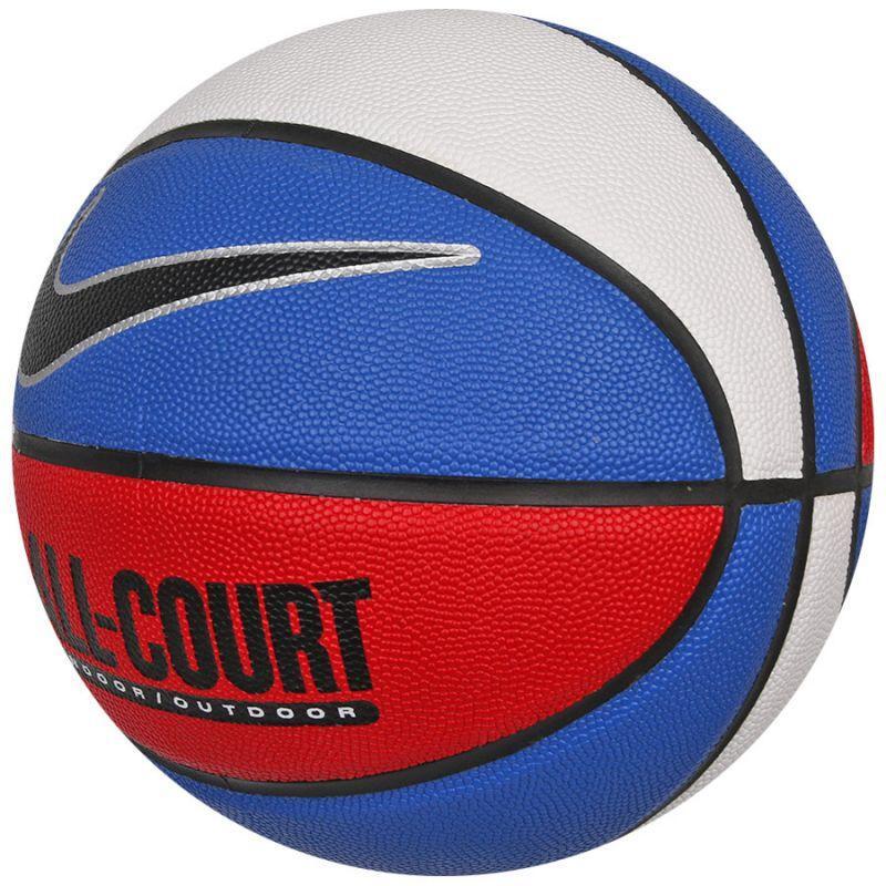 All Court Dagelijks Basketbal (Wit/Rood/Blauw) 2/3