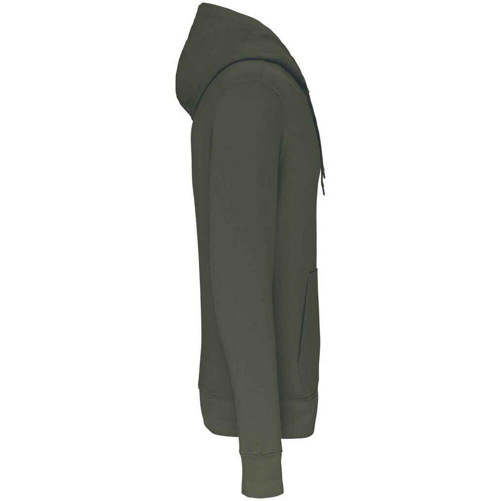 Kapuzenpullover für Herren Dunkel-Khaki 3/3
