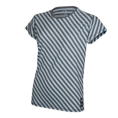 Damesshirt met korte mouwen p-green grass w mauve - bike&active