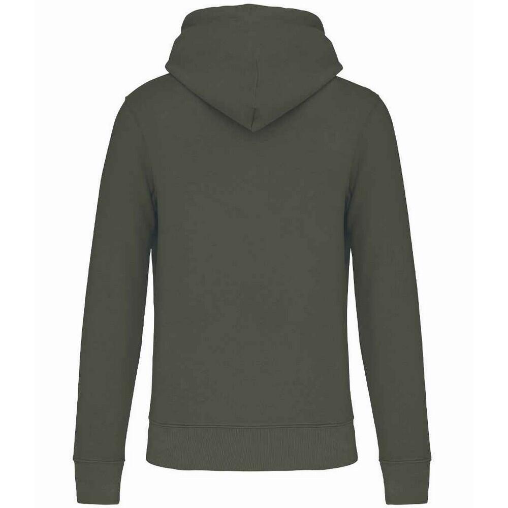 Kapuzenpullover für Herren Dunkel-Khaki 2/3