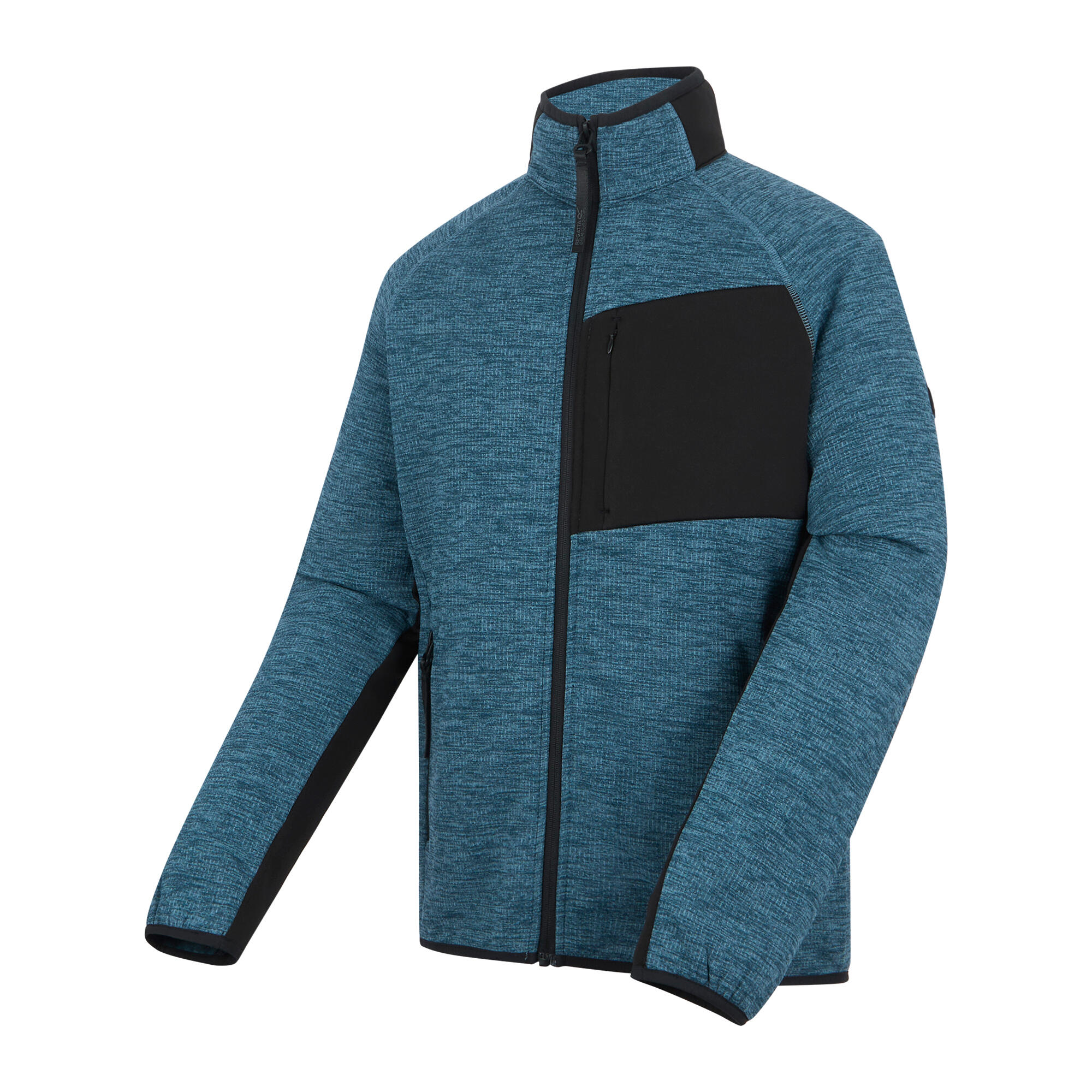 Haut Polaire SALZANCE Homme (Gris Bleu Foncé) 3/5