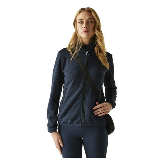 Veste Polaire Col Montant ENED Femme (Bleu Marine)