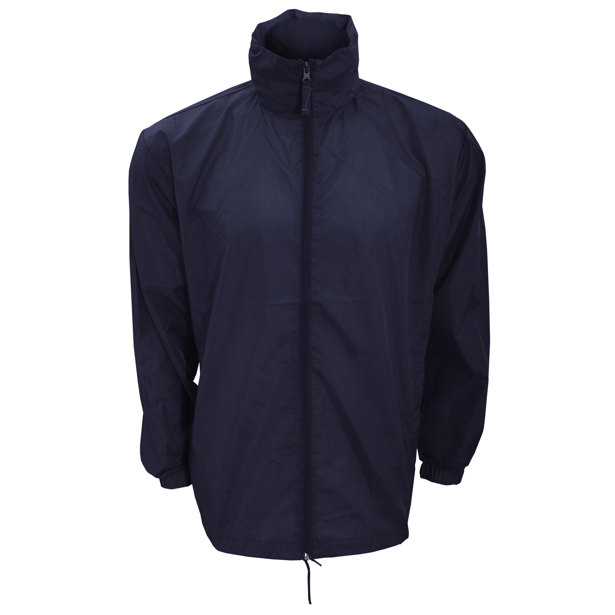 Mens Casual Windbreaker Jacket (Navy) 2/2