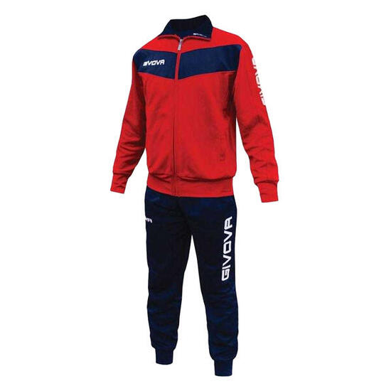 Ensemble De Survêtement Motif/style Logo TUTA VISA Homme (Rouge)