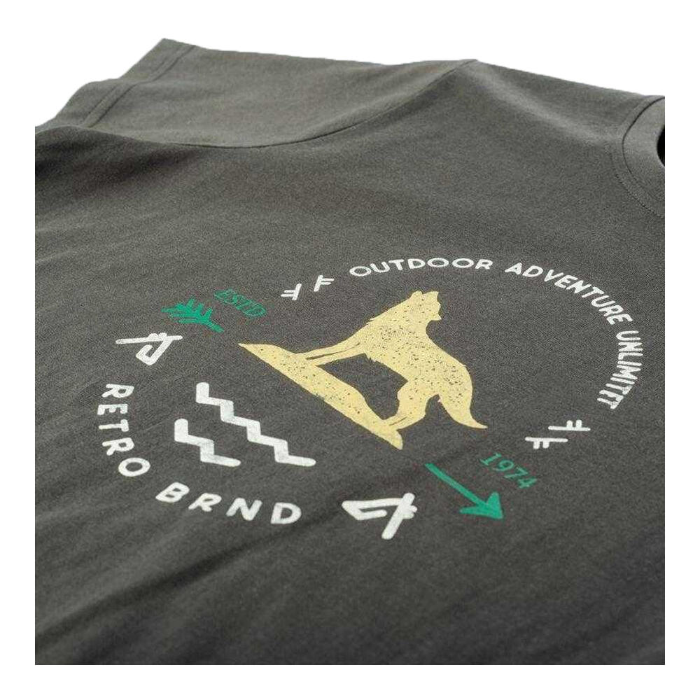 Camiseta Nino para Niños/Niñas Marrón 4/4