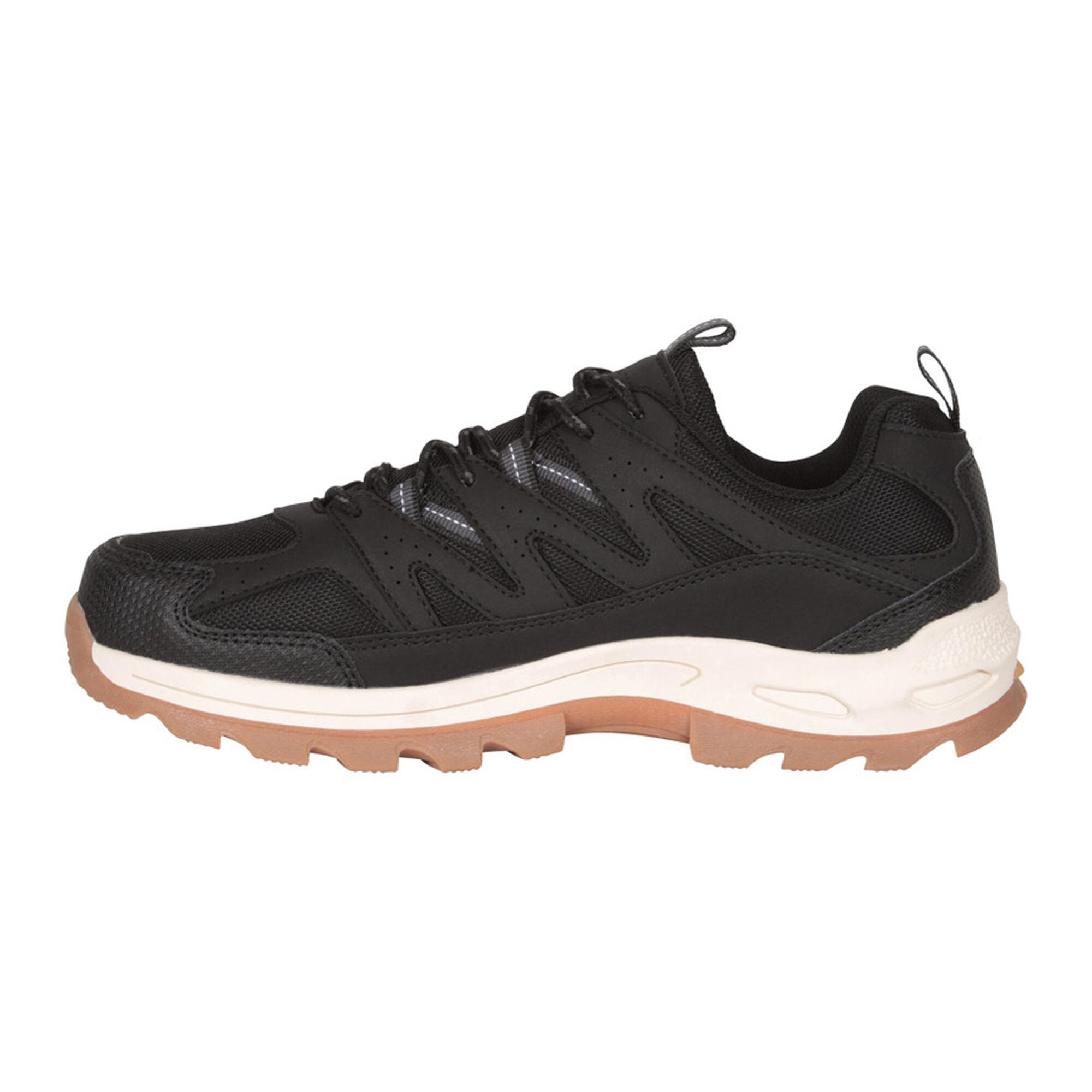 Mens Highline II Walking Shoes (Black) 3/4